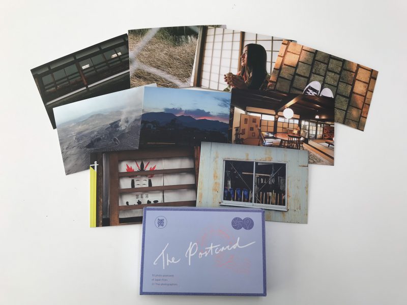 「タイ人写真家の見た日本」ポストカード企画、制作