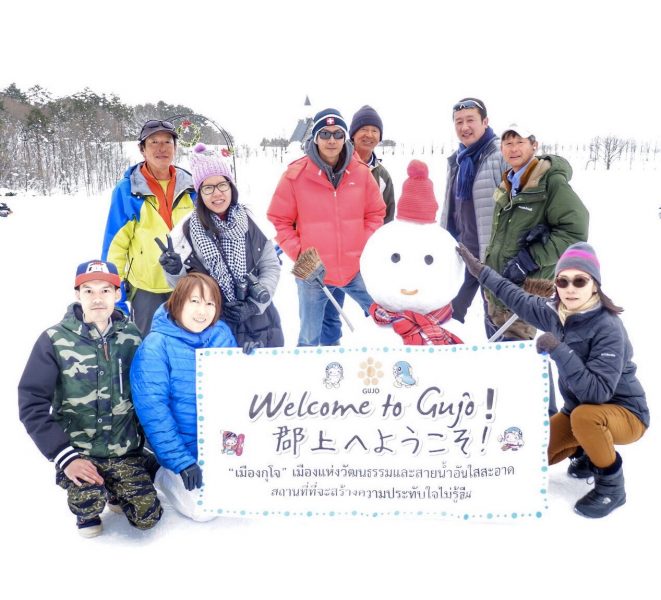 岐阜県郡上市観光レップ