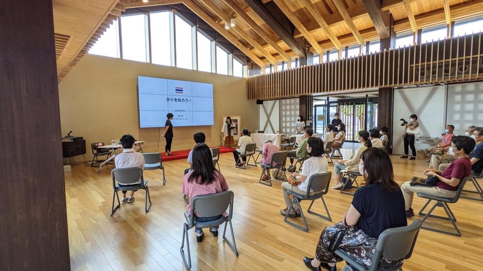 市民向け「タイを知る」イベント設営