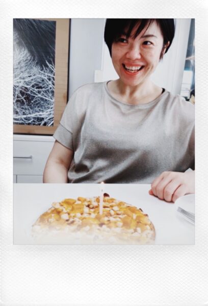 エッジの効いたバースデーケーキ