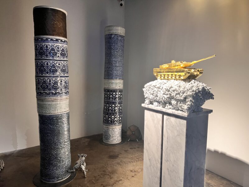 ティウさんの個展　Unsinn im Sinn