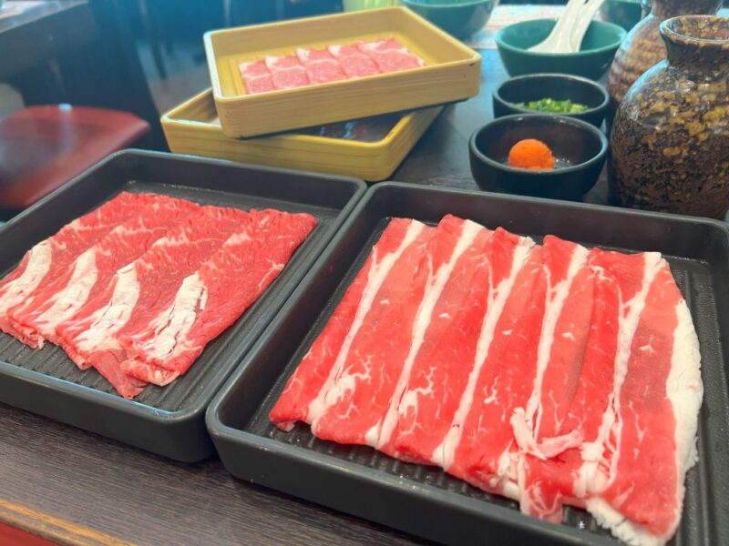 しゃぶしゃぶ・すき焼き食べ放題！