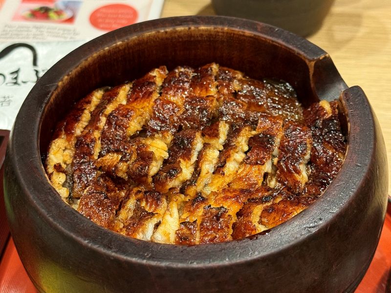 ข้าวหน้าปลาไหลฮิตสึมาบุชิ