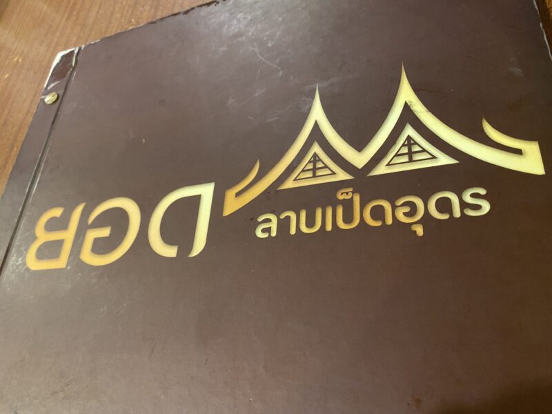 比護のおすすめシリーズその１ ラープペットウドン