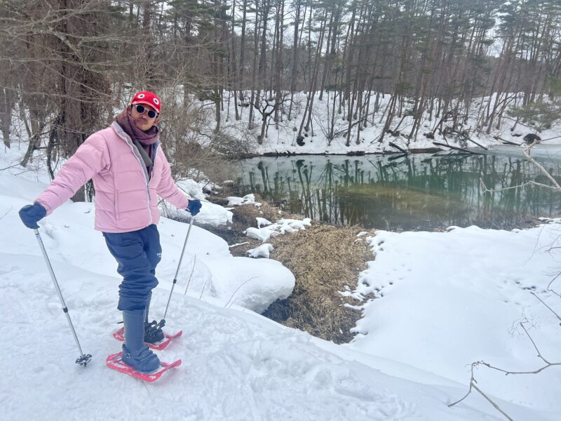 ターザン雪山へ