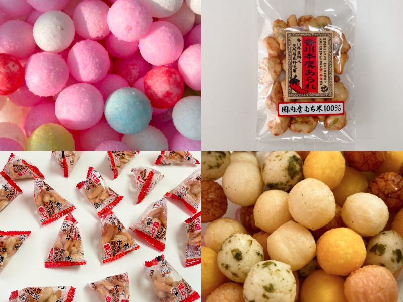 อาราเระ (Arare) ขนมกรอบจากข้าวเหนียว