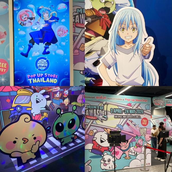 พาเดินงาน POP UP STORE 2 ธีม 2 คาแรกเตอร์!!