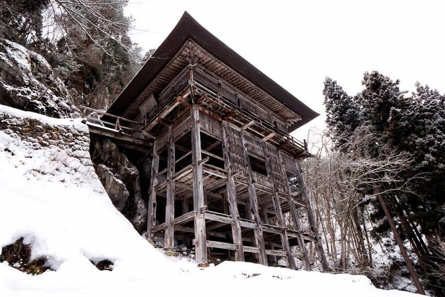 ‘Sakudari Kannon’ เสน่ห์มนต์ขลังของฤดูสีขาวโพลน